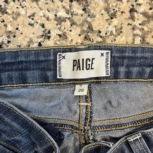 Paige Blue Denim Jeans
